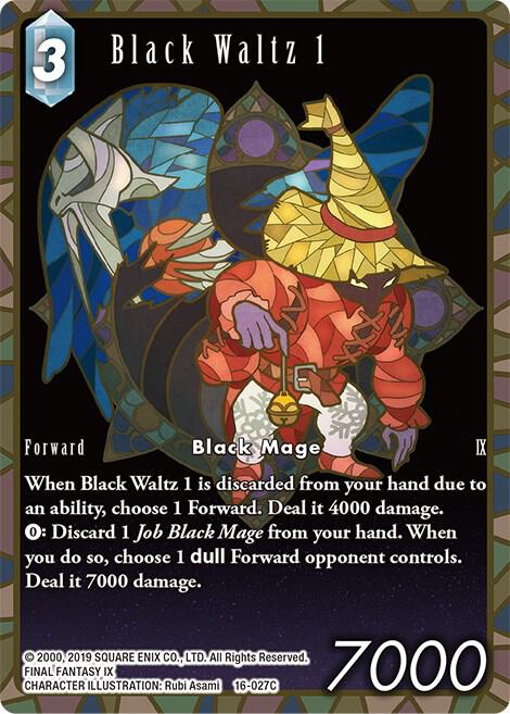 mtg final fantasy black waltz No. 3 [478] [Extended Art] [FINAL FANTASY] [Foil]  Face to Face Games You fool Black Waltz No. 3 MTG