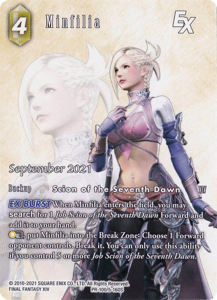 Minfilia EX (September 2021) - FF: Promo Cards - Final Fantasy TCG