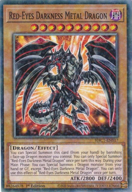 Red-Eyes Darkness Metal Dragon