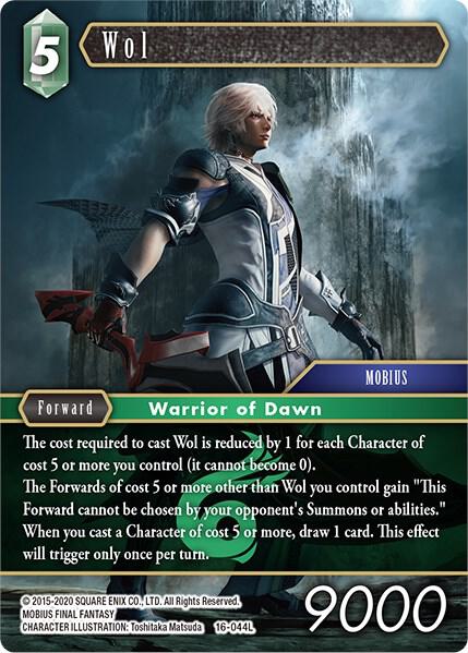 Wol - Emissaries of Light - Final Fantasy TCG - TCGplayer.com