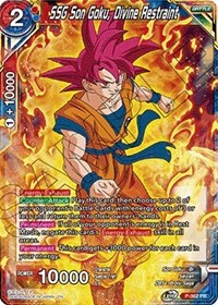 SSG Son Goku, Divine Restraint card art