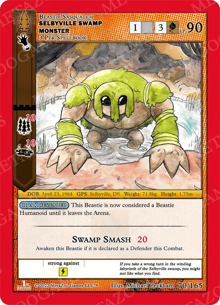 Selbyville Swamp Monster - Wilderness: First Edition - MetaZoo