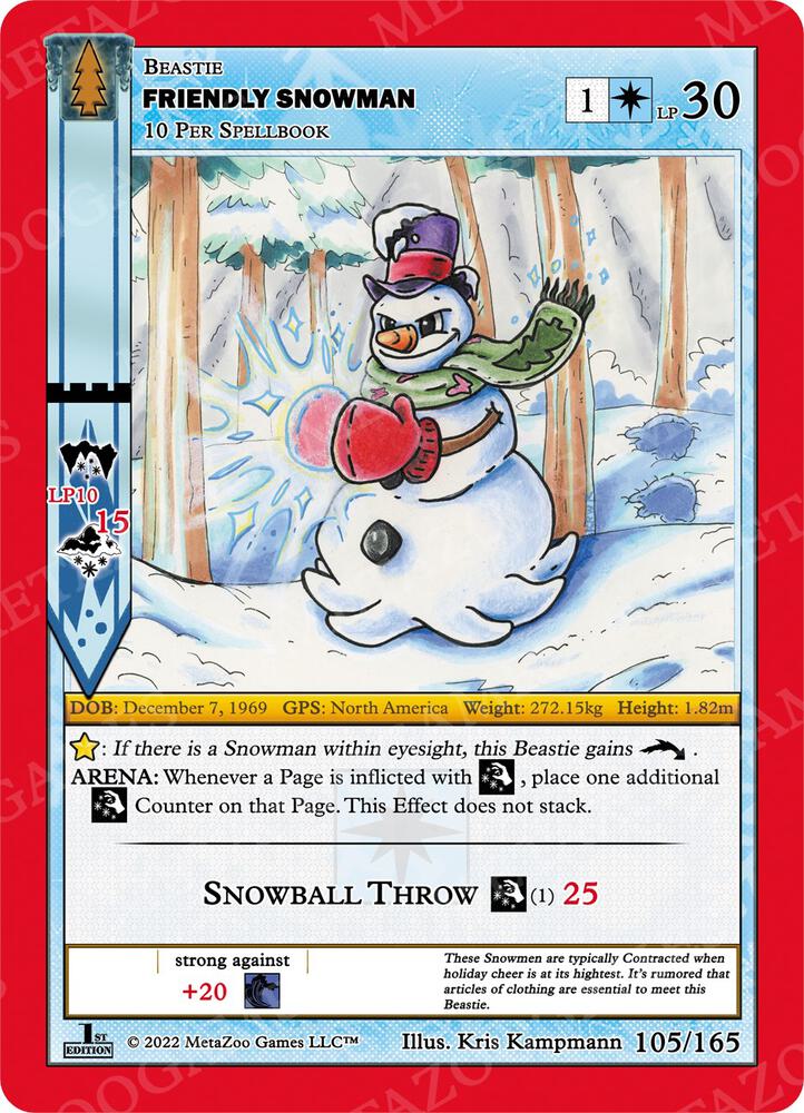 Friendly Snowman