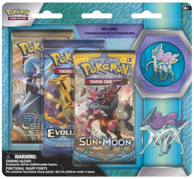 ポケモンカードLegend ３パック Legendary Beasts Collector Pin 3 Pack Blister [Suicune