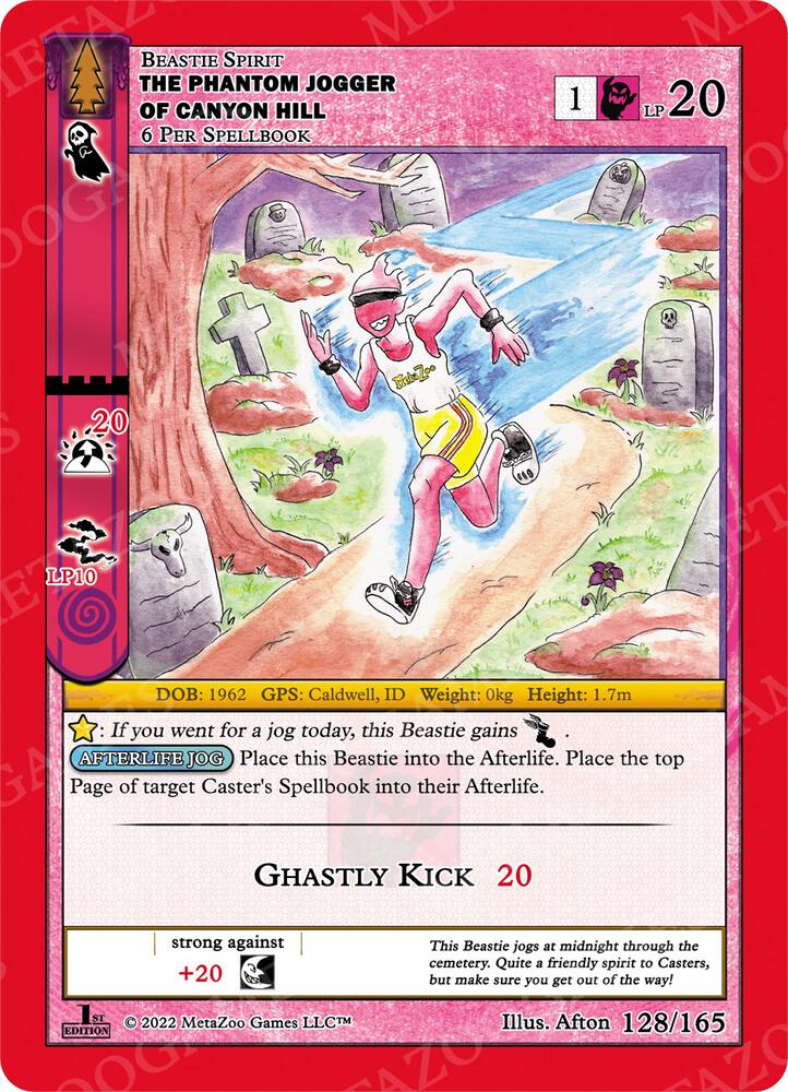 The Phantom Jogger of Canyon Hill - Wilderness: First Edition