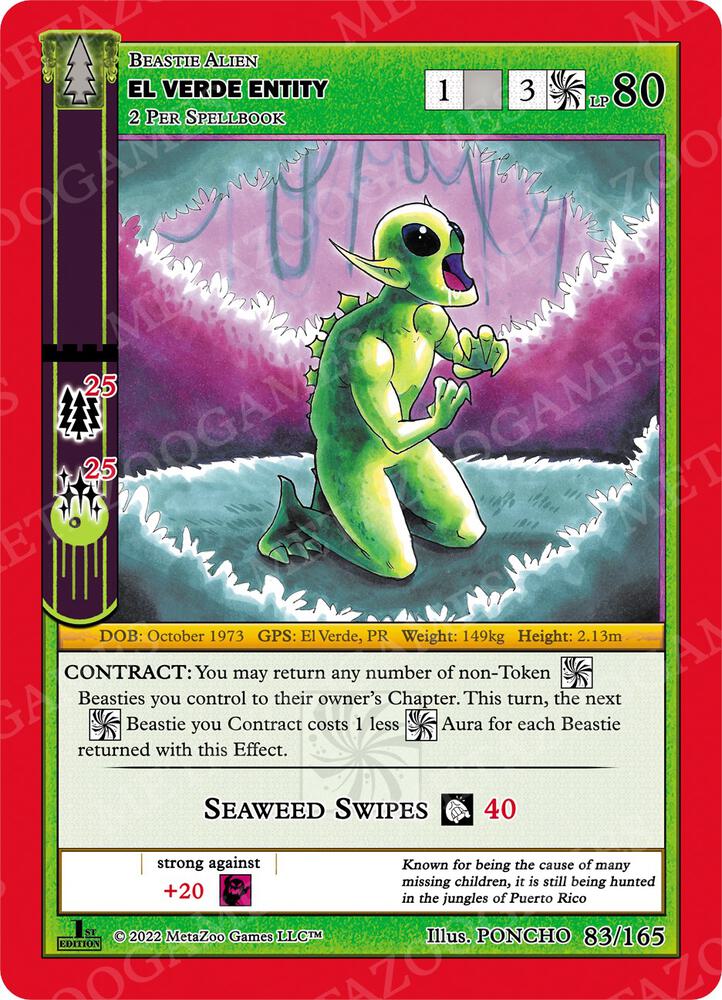 El Verde Entity - Wilderness: First Edition - MetaZoo - TCGplayer.com