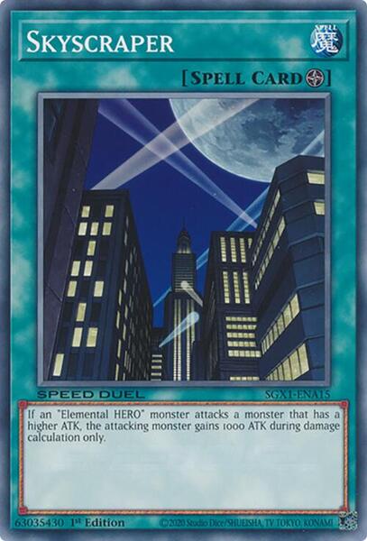 Yu-Gi-Oh! Elemental HERO 80-Card Deck Core - Speed Duel GX Edition With Skill  Cards