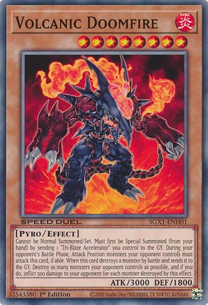 Yu-Gi-Oh! Episode Decks: Axel Brodie's Volcanic Deck | TCGplayer