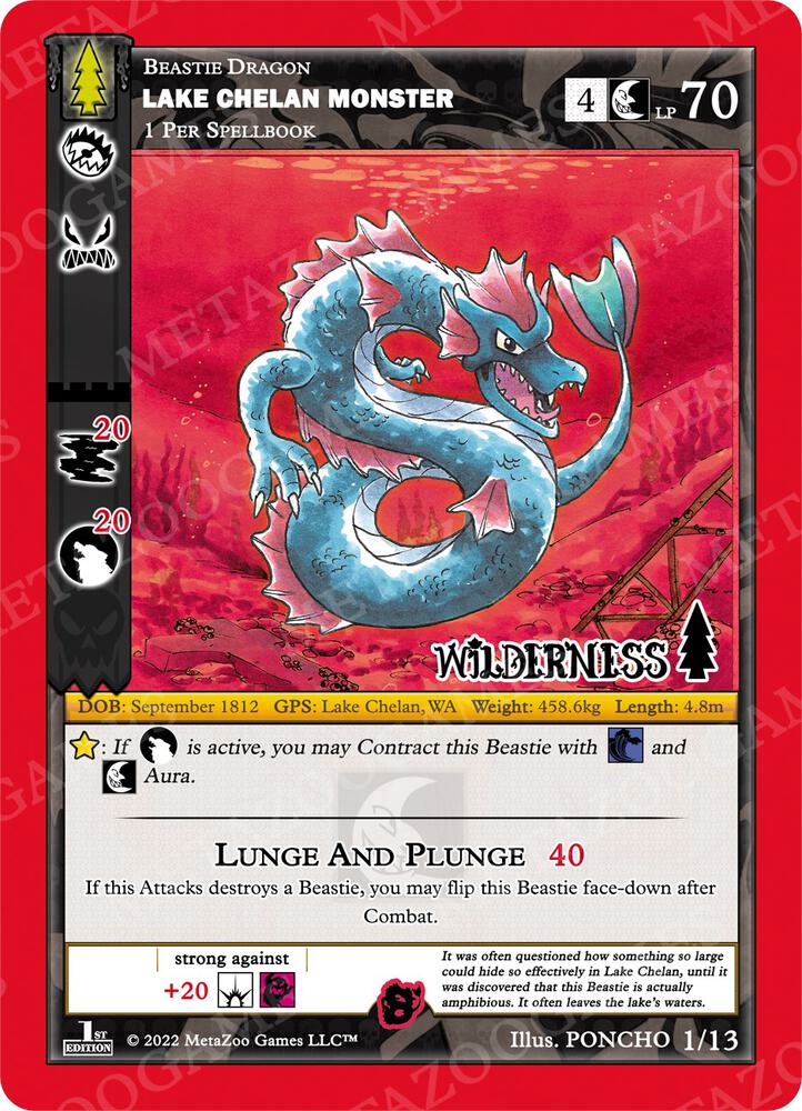 Lake Chelan Monster - Wilderness: First Edition Release Event Deck