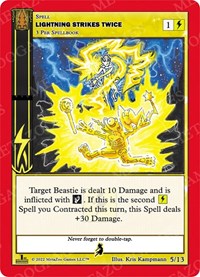 Lightning Strikes Twice