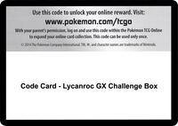 Code Card - Lycanroc GX Challenge Box - SM - Burning Shadows - Pokemon -  TCGplayer.com