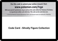 Code Card - Silvally Figure Collection from SM - Crimson Invasion Pokemon card image