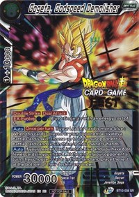 Gogeta, Godspeed Demolisher (Card Game Fest 2022) card art