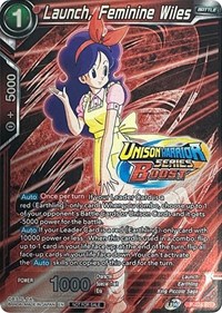 Launch, Feminine Wiles (Event Pack 08) (Alternate Foil) card art