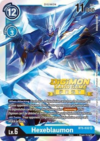 Hexeblaumon (Digimon Card Game Fest 2022) - Battle of Omni - Digimon card