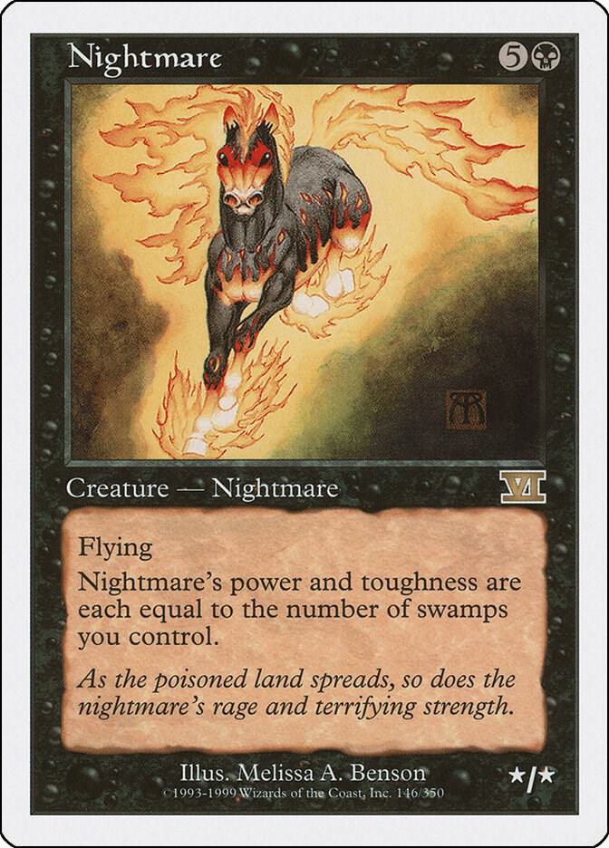 Nightmare - Classic Sixth Edition - Magic: The Gathering