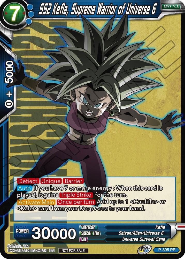SS2 Kefla, Supreme Warrior of Universe 6 (Championship Pack 2022