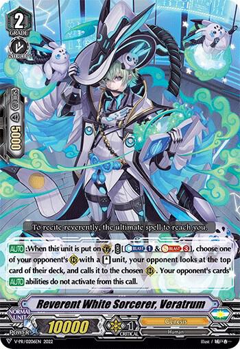 Reverent White Sorcerer, Veratrum