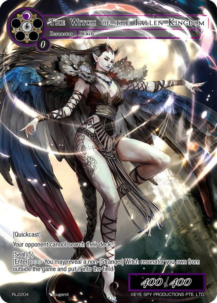The Witch of the Fallen Kingdom - Promo Cards - Force of Will