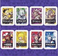 Changing Diva Punch Card Token Sheet