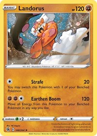 Landorus - 148/264 (Cosmos Holo) #148/264 from Blister Exclusives Pokemon card image