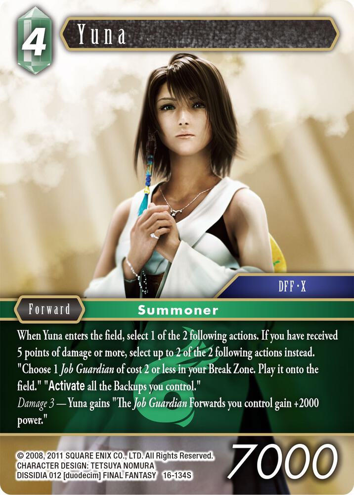 Yuna - Emissaries of Light - Final Fantasy TCG - TCGplayer.com