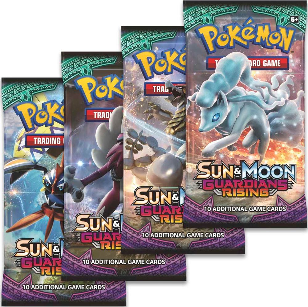 Guardians Rising Booster Pack Art Bundle [Set of 4] - SM