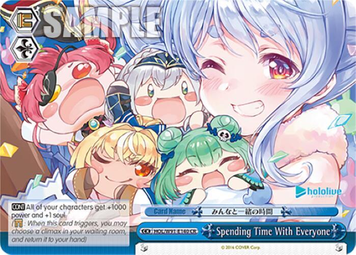 Spending Time With Everyone
