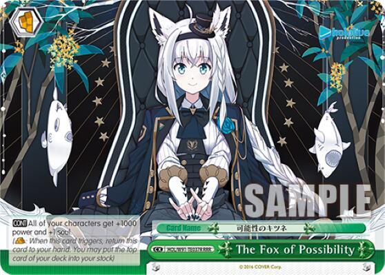 The Fox of Possibility (RRR)