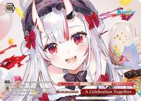A Celebration Together (PR Foil) (HOL/W91-E163S PR) card