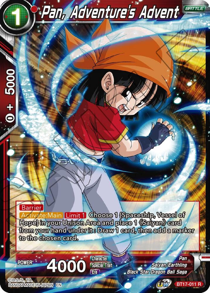 Pan, Adventure's Advent - Ultimate Squad - Dragon Ball Super: Masters -  TCGplayer.com