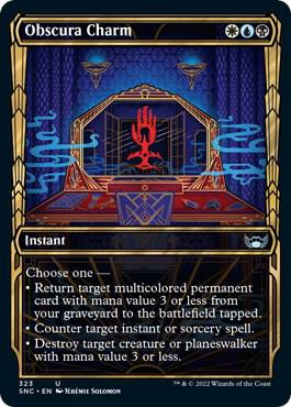 Obscura Charm (Showcase) - Streets of New Capenna - Magic: The Gathering -  TCGplayer.com