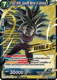SS2 Kefla, Supreme Warrior of Universe 6 (Winner Stamped) (Championship Pack 2022 Vol.1) card art
