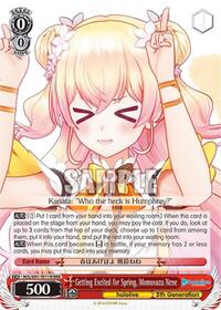 Getting Excited for Spring, Momosuzu Nene (RRR) - Hololive Production