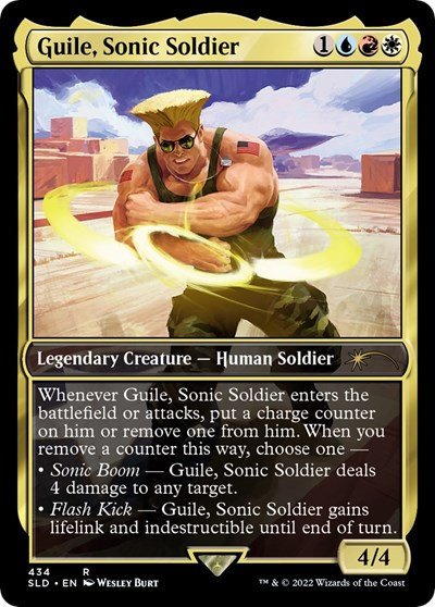Guile Sonic Soldier