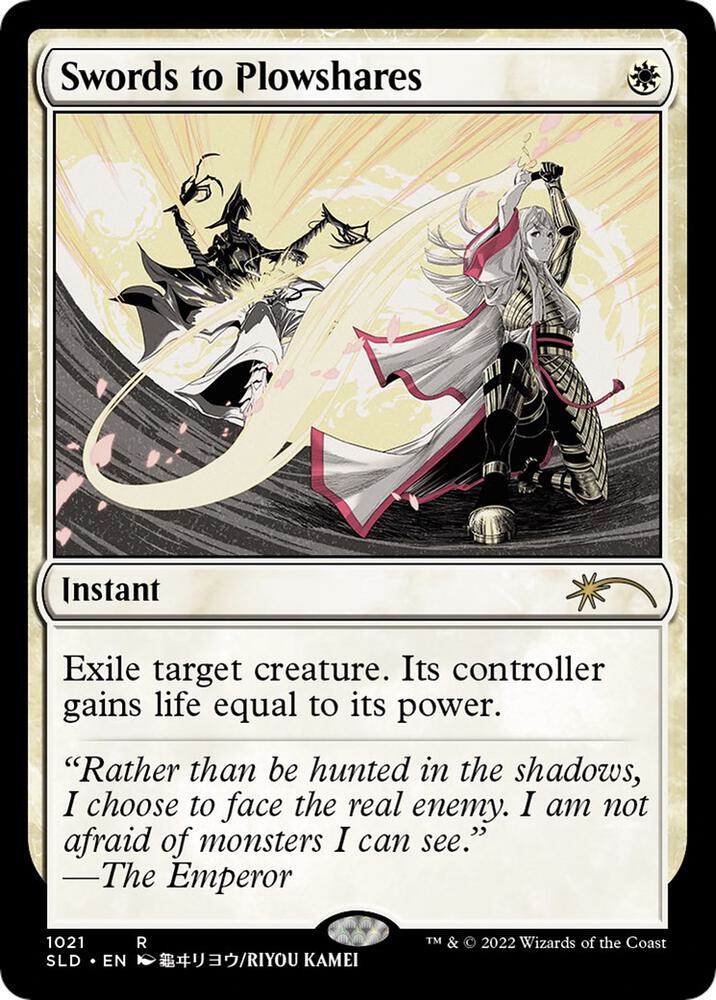 4枚 剣を鍬に/Swords to Plowshares SLD 4枚 剣を鍬に/Swords to Plowshares SLD Swords to Plowshares