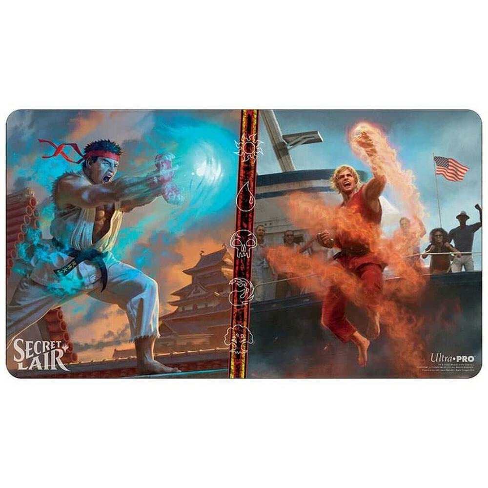 MTG Secret Lair ストリートファイター　プレイマット　リュウ　ケン Secret Lair: Street Fighter 