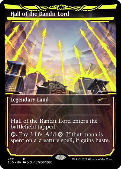 Hall of the Bandit Lord Neon Yellow