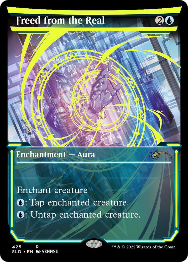 Freed from the Real (Neon Yellow) - Secret Lair Drop Series