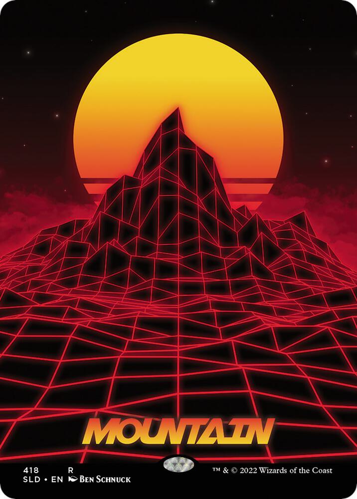 Mountain (418) - Secret Lair Drop Series - Magic: The
