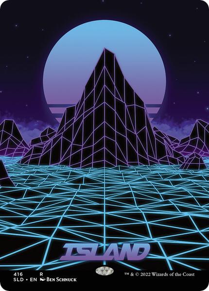 Island (416) - Secret Lair Drop Series - Magic: The Gathering