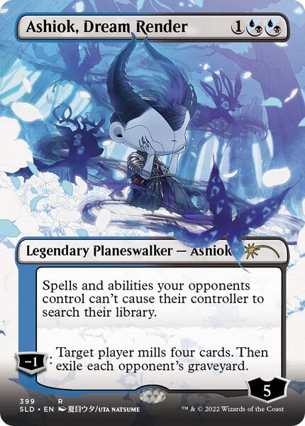 Ashiok, Dream Render (Borderless) - Secret Lair Drop Series