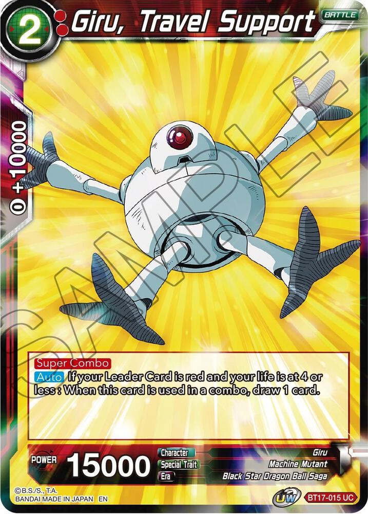 Giru, Travel Support #BT17-015 — Ultimate Squad