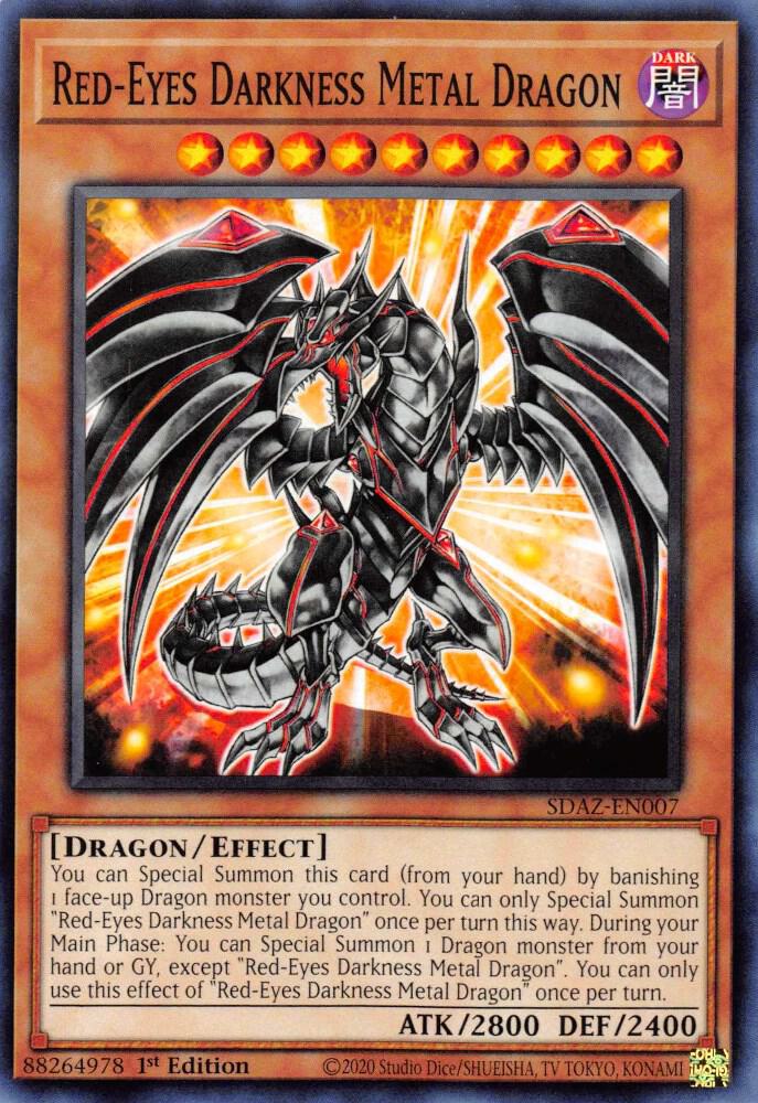 Red-Eyes Darkness Metal Dragon - Structure Deck: Albaz