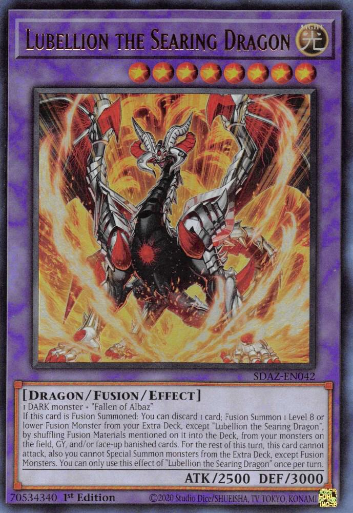 Lubellion the Searing Dragon - Structure Deck: Albaz Strike