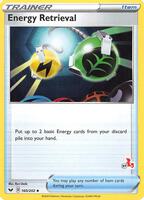Energy Retrieval #160 from 2022 Battle Academy Pokémon card set