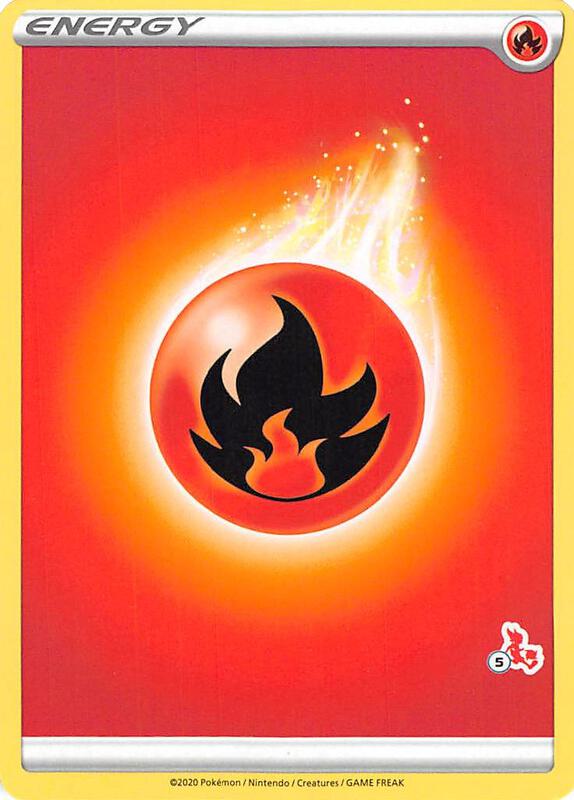 Fire Energy (#5 Cinderace Stamped)  from Battle Academy 2022