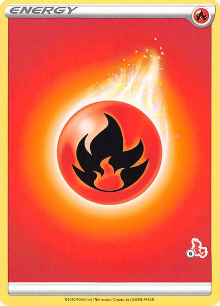 Fire Energy (#6 Cinderace Stamped)