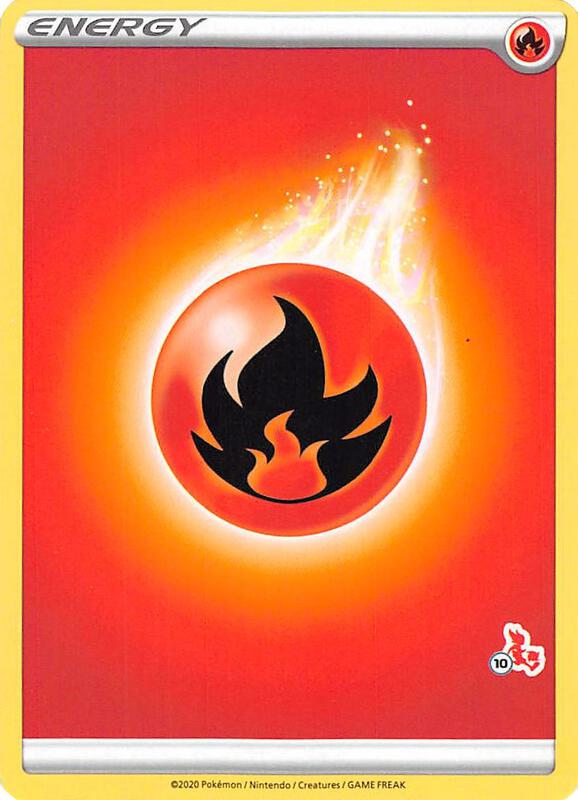 Fire Energy (#10 Cinderace Stamped)  from Battle Academy 2022