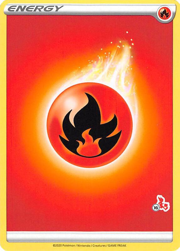 Fire Energy (#16 Cinderace Stamped)  from Battle Academy 2022
